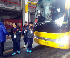 U23 Việt Nam đến sân, sẵn sàng thi đấu