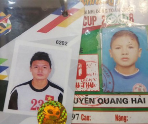 Video: Thời thơ ấu của tiền vệ U23 Quang Hải