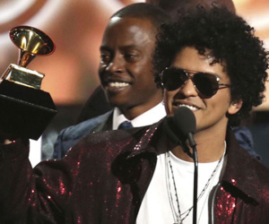 Bruno Mars đại thắng tại Grammy 2018