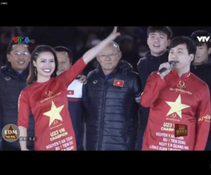 Ngọc Anh lên tiếng về Gala mừng công U23 Việt Nam bị kêu ca lộn xộn, hát nhép