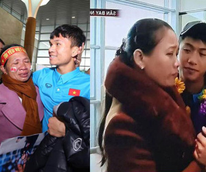 Tình yêu của cầu thủ U23 Việt Nam dành cho cha mẹ khiến cộng đồng mạng xúc động