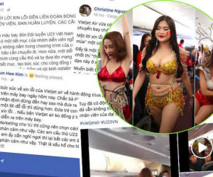 Có dễ xử phạt VietJet Air với màn 'chiêu đãi' U23 Việt Nam bằng bikini?