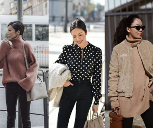 Dạo một vòng xem các quý cô Châu Á lên đồ thế nào trong những ngày trời chuyển lạnh