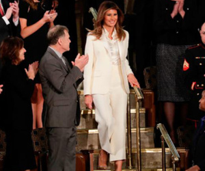 Melania không đi cùng xe với Trump đến dự Thông điệp Liên bang