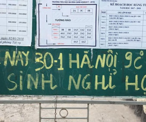 Rét dưới 10 độ kéo dài: Nhà trường có được phép từ chối nhận học sinh mầm non, tiểu học?