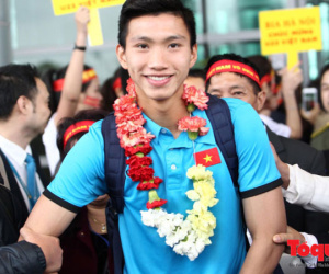 Thái Bình: Ùn tắc nhiều km đường chào đón hotboy U23 Đoàn Văn Hậu