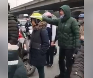 Thưc hư chuyện Lương Bổng 'Người phán xử' đánh lái xe taxi chảy máu đầu