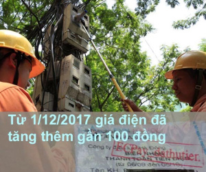 Giá điện năm 2018 sẽ quyết định tăng ra sao?