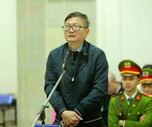 Em trai ông Đinh La Thăng nói gì trước khi tòa tuyên án?