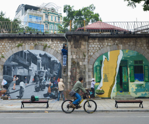 Phố bích họa xuất hiện giữa lòng Hà Nội