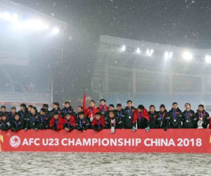 VFF đã nhận được 15 tỉ đồng của các doanh nghiệp thưởng đội tuyển U-23 VN