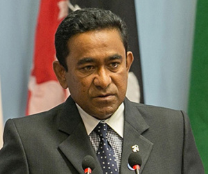 Tổng thống Maldives từ chối tiếp phái đoàn ngoại giao châu Âu