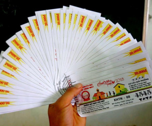 UBND phường tự in 10.000 tờ vé số trúng thưởng
