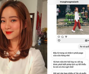 Hotgirl Trương Hoàng Mai Anh công khai xin lỗi sau sự việc mắng khách gây ồn ào
