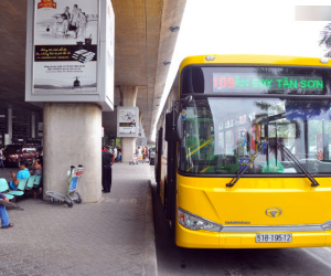 TPHCM: Hành khách được đi xe buýt miễn phí vào sân bay Tân Sơn Nhất trong dịp Tết