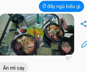 Người yêu kêu đau bụng vì ăn mì cay, còn chụp ảnh gửi về, chàng trai sốc khi phát hiện mình 'mọc sừng'