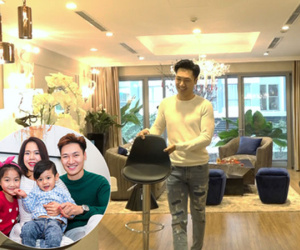 Gia đình Mạnh Trường rộn ràng dọn nhà đón Tết