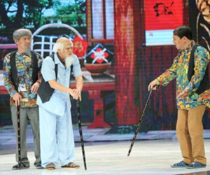 Cười ngất với màn Tự Long, Quang Thắng 'chèn ép' Vân Dung
