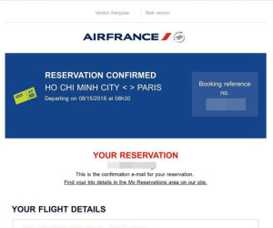 Nhiều người Việt ngỡ ngàng khi Air France đơn phương huỷ loạt vé máy bay siêu rẻ đi Pháp do lỗi hệ thống trong ngày 14/2