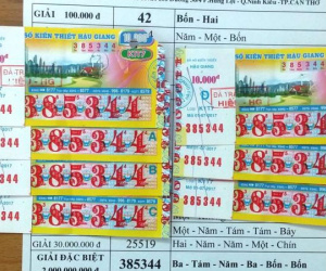 Trúng độc đắc 4 ngày liên tiếp, người phụ nữ sợ không dám mua vé số
