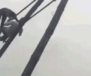 Clip: 2 thanh niên trổ tài đánh đu đầu xuân, phối hợp kém khiến một người lao thẳng xuống mương