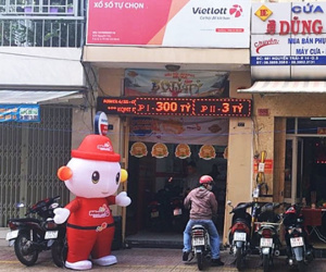 Cửa hàng Vietlott ở TP HCM lần thứ ba bán vé trúng độc đắc