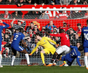 Man Utd đánh bại Chelsea, trở lại ngôi nhì bảng Ngoại hạng Anh