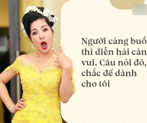 Danh hài Thúy Nga: Tôi bị điếc một bên tai