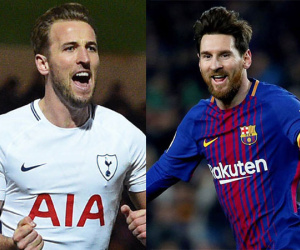 Kane hơn Messi bốn điểm trên đường đua Chiếc Giày Vàng