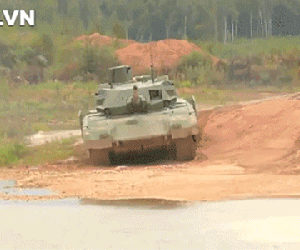 Syria chứng kiến màn thực chiến của siêu tăng T-14 Armata?