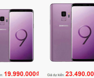 Giá Galaxy S9 tại Việt Nam sẽ khoảng 20 triệu đồng