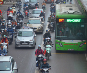 Đề xuất cho ô tô, xe máy và xe buýt thường đi vào làn buýt nhanh BRT: Chúng tôi chỉ đang nghiên cứu