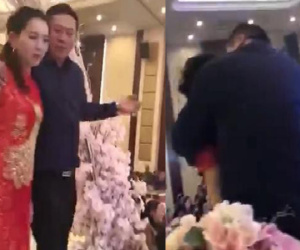 Ông bố chồng cưỡng hôn con dâu ngay trong lễ cưới của con trai lên tiếng, bày tỏ sự hối lỗi sau khi bị chỉ trích dữ dội