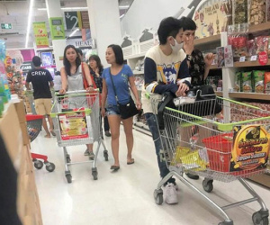 Lộ ảnh Gil Lê đi du lịch Thái Lan cùng Miu Lê