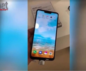 Lộ nguyên mẫu LG G7 có 'tai thỏ' như iPhone X