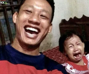 Loạt ảnh khi bố và con là đôi bạn thân: Đỉnh cao của chăm con đây rồi!