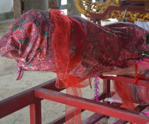 Người chế tác 'của quý khổng lồ' trong lễ hội Ná Nhèm: 'Tôi phải làm âm thầm, giấu cả làng không được tiết lộ cho ai'