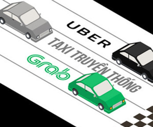 Bộ Công Thương ủng hộ công bằng với taxi sau 2 năm thí điểm Uber, Grab