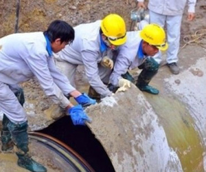 Xử vụ vỡ đường ống nước sông Đà: Các bị cáo không bị áp giải ra tòa