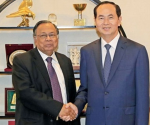 Bangladesh bắn 21 phát đại bác đón Chủ tịch nước Trần Đại Quang