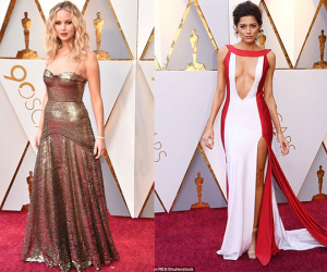 Những bộ đầm sexy nhất thảm đỏ Oscar 2018