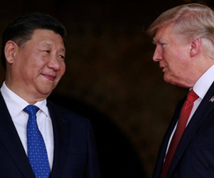 TV Trung Quốc chuyển màu đen khi Trump đùa về nhiệm kỳ của ông Tập