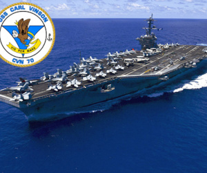 USS Carl Vinson, tàu sân bay 'đại bàng vàng' của hải quân Mỹ
