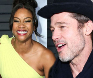 Brad Pitt bất ngờ 'thả thính' nữ diễn viên tháo giày cao gót lên công bố giải thưởng Oscar