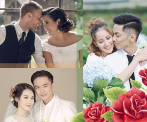 Dù có béo - xấu đi chăng nữa, trong mắt các ông chồng showbiz này, vợ vẫn là đẹp nhất