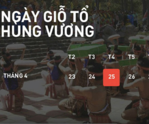 Giỗ Tổ Hùng Vương năm 2018 được nghỉ mấy ngày?