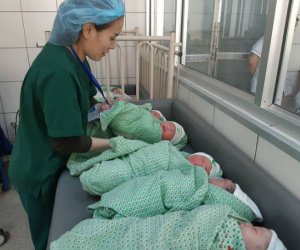 Những bé gái thiên thần chào đời ngày Quốc tế phụ nữ