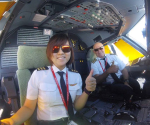 Từ giáo viên tiếng Anh thành nữ cơ phó đầu tiên của Vietjet