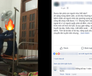 Câu chuyện đáng suy ngẫm về một người nát rượu: Bác sỹ lắc đầu, con cái chẳng thèm đến thăm, một mình vợ chăm mà vẫn bị hành