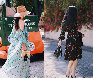 Cứ đến đầu mùa Xuân/Hè là những thiết kế váy hoa lại rộ lên với đủ mọi kiểu dáng